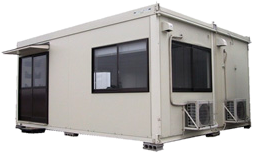 仮設ハウス 8型タイプ(2連棟8坪)